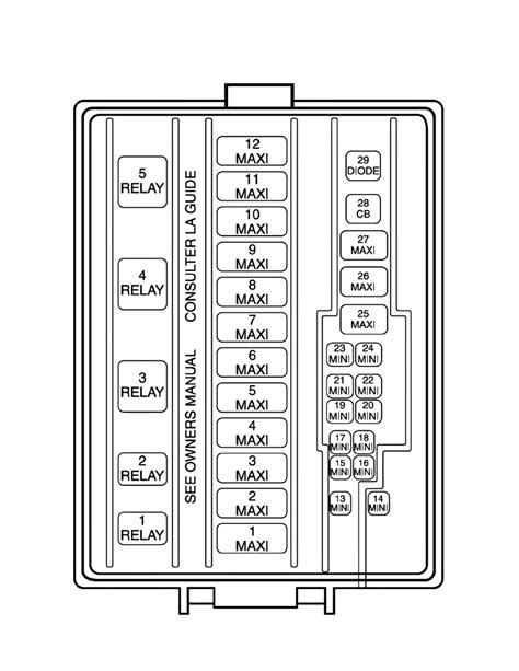 mustang power distribution box|ford mustang micro relay diagram.